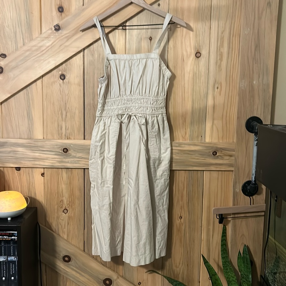Universal thread cream dress